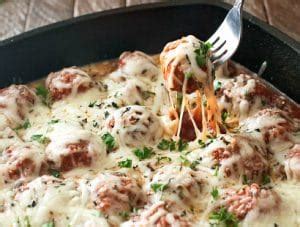 Meatball Sub Casserole The Chunky Chef