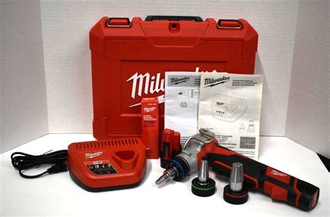 Milwaukee 2432 22 M12 12V Lithium Ion Propex Expansion Tool Kit EBay