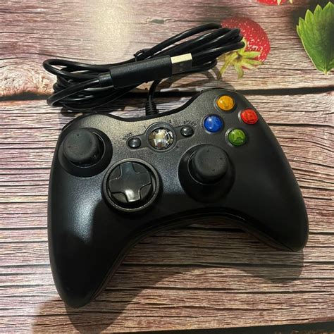Геймпад для приставки Xbox 360 проводной для PC ODI Controller Черный ...