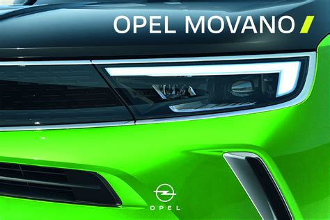 Bedienungsanleitung Opel Movano 2022 Seite 1 von 227 Französisch