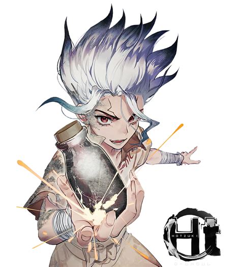 Senku Dr Stone Render By D4rkawaii On Deviantart Dr Stone