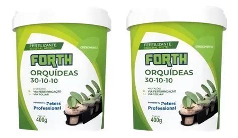 Kit de fertilizantes para el crecimiento de orquídeas Forth 02 flores