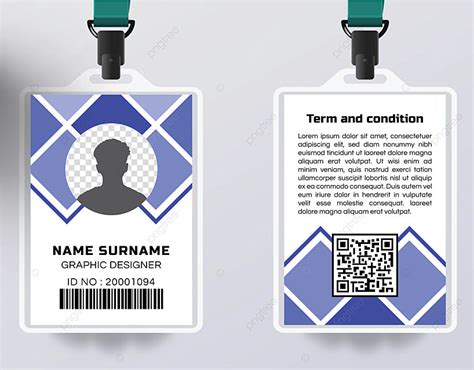 Special Event Id Card Design Template Vol 126 Vector Template Download