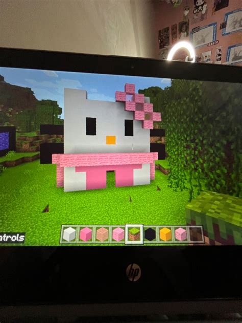 Hello Kitty Minecraft House Minecraft Designs Minecraft Hello Kitty