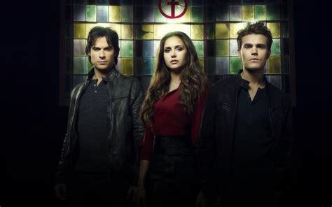 show, wesley, nina, dobrev, serie, ian, vampire, 2K, paul, diaries HD ...