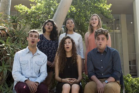 Members Of Different A Cappella Groups Harmonize For Commencement