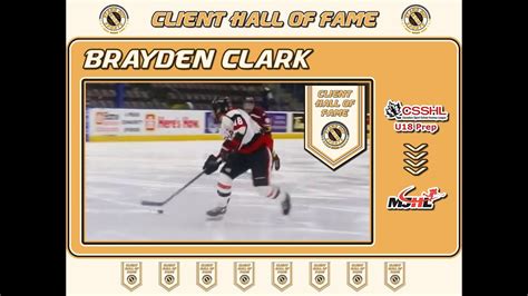 Brayden Clark CSSHL U18 Prep To MJHL Recruiting Video Stand Out