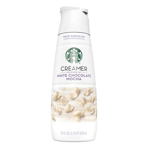 Starbucks White Chocolate Flavored Coffee Creamer, Inspired By White ...