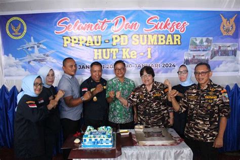 Lanud Sutan Sjahrir Padang Hadiri Peringatan Hut Ke I Pppau Pd Sumbar