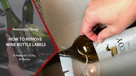 Ways To Easily Remove Wine Bottle Labels At Home