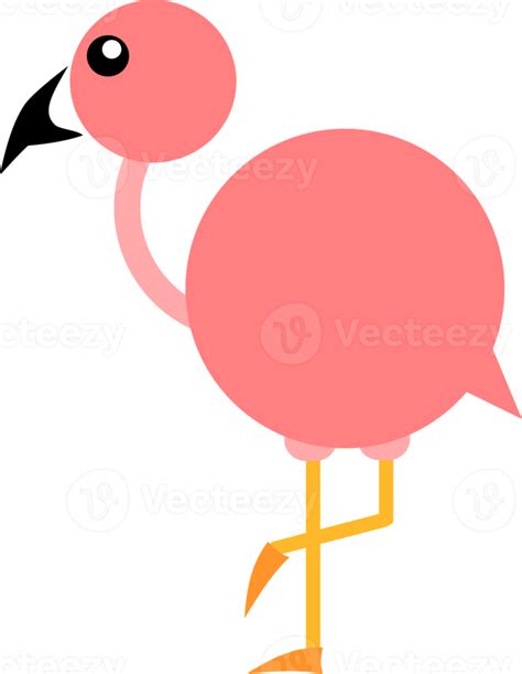 Cute Flamingo Clipart 13666407 Png