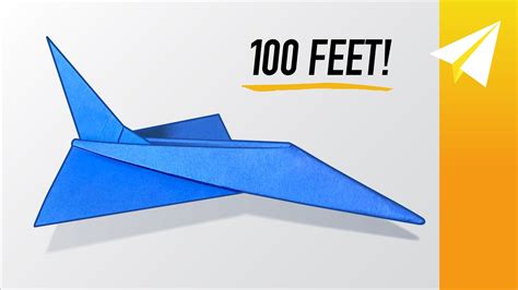 How To Make The Best Jet Paper Airplane That Flies Really Far — Over