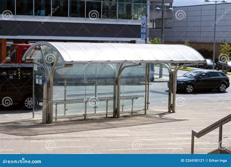 Corby United Kingdom August 01 2021 Bus Station Town Centre