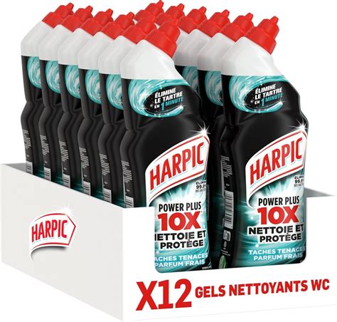 Harpic Gel Wc Power Plus Nettoyant Surpuissant Taches Tenaces