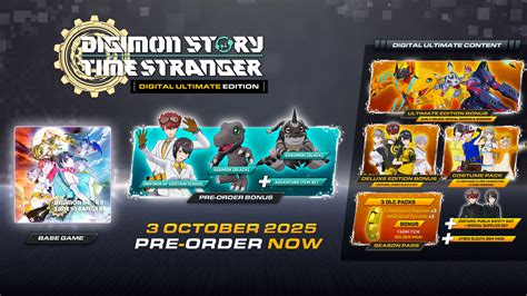 DIGIMON STORY TIME STRANGER - ULTIMATE EDITION [PC Download] | Store