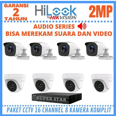 Jual Paket Cctv Hilook Channel Kamera Audio Series Bisa Merekam