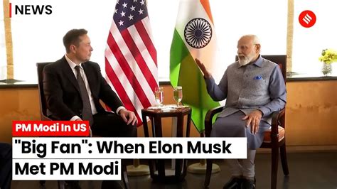 Elon Musk Meets Pm Modi Excited About Future Of India Pm Modi