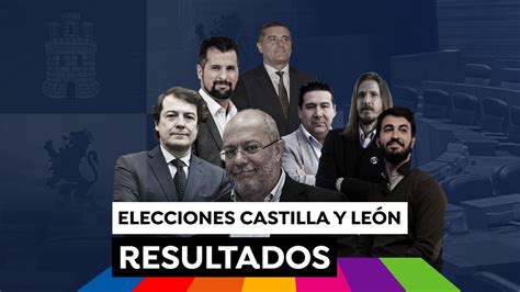 Resultados Elecciones Castilla Y León 2022 Mañueco García Gallardo Y