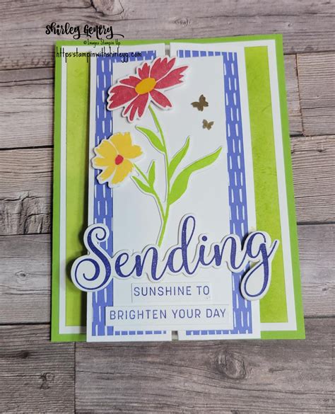 Stampin Up Sending Smiles Sunshine To Brighten Your Day Stampin