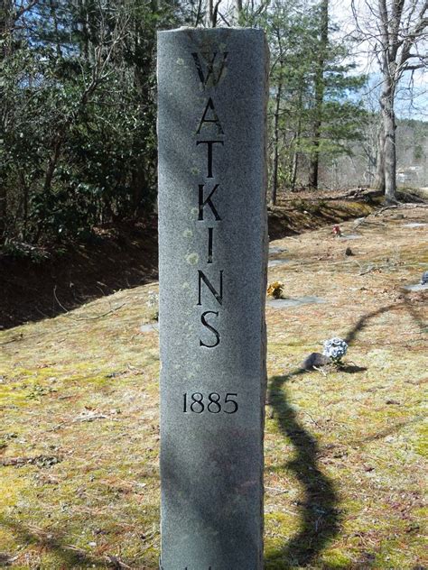 Watkins Cemetery Dans North Carolina Cimeti Re Find A Grave