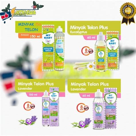 Jual My Baby Minyak Telon Plus Eucalyptus Lavender Ml Ml Ml