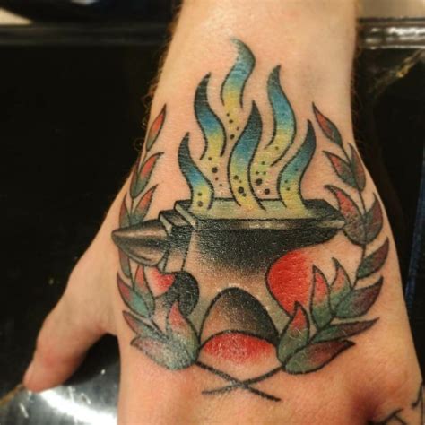 11 Latest Anvil Tattoos To Inspire You In 2024