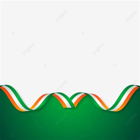 India Flag Ribbon Border Frame Decoration Vector, India, Indian Flag ...