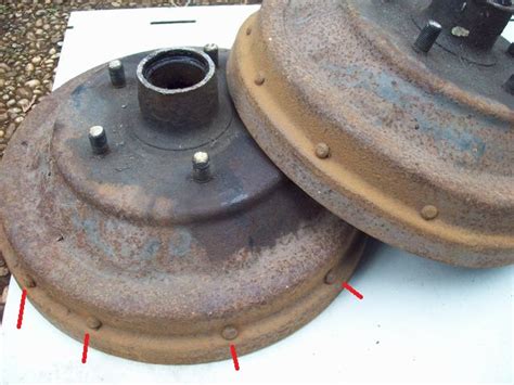 Technical Best Reproduction Early Ford Brake Drums The H A M B