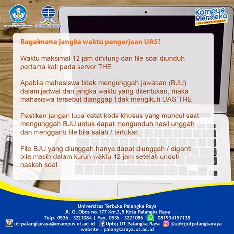 Informasi Uas Upbjj Ut Palangkaraya