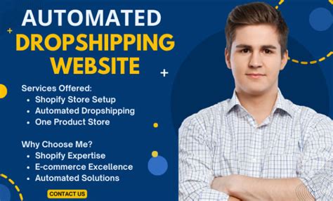 Setup Automated Shopify Dropshipping Store Shopify Store Redesign By