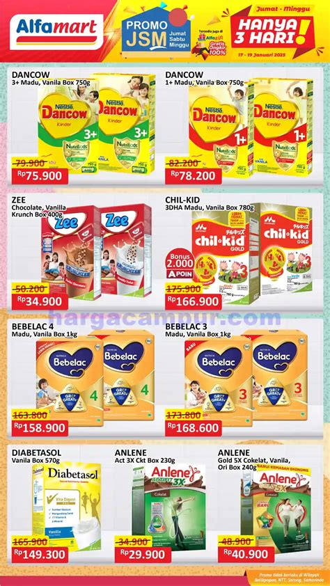 Katalog Promo JSM Indomaret Alfamart Superindo 17 19 Januari 2025