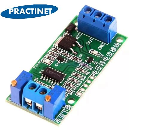 Modulo Convertidor Voltaje A Corriente 0 5v A 0 20ma 4 20ma Arduino