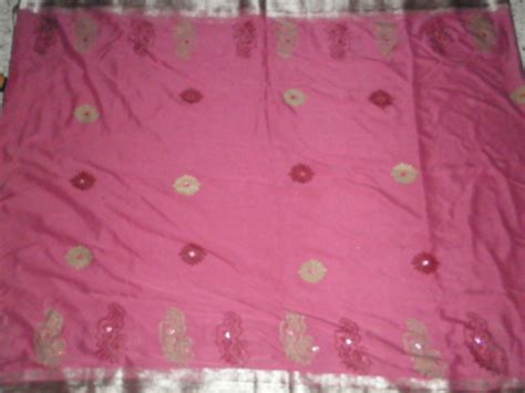 Pink Saree With Screen Printing Ranjana S Craft Blog