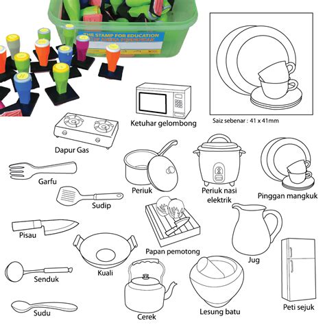 Hasil Gambar Untuk Mewarnai Alat Alat Kebersihan Alat Kebersihan