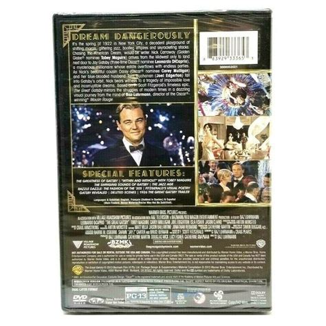 The Great Gatsby Dvd Cover