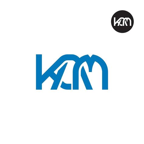 Letter KAM Monogram Logo Design 36059421 Vector Art at Vecteezy