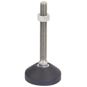 60mm X M12 Levelling Feet Fixed Foot Stainless Steel LVR6012100FSS