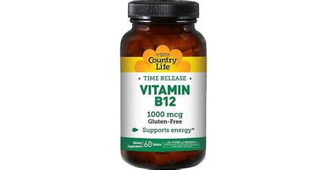 Country Life Vitamin B12 1000 Mcg 60 Tablets • Price