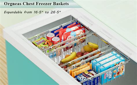 Amazon Orgneas Freezer Baskets For Chest Freezer Capacity