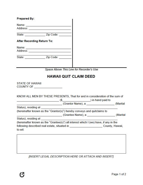 Free Free Printable Quit Claim Deed Form Michigan Download Free Free Printable Quit Claim Deed