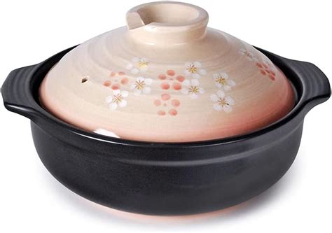 Amazon Hinomaru Collection Japanese Style Donabe Earthenware Clay