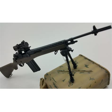 1 6 12 Figure Hot Toys Weapon M14 Sniper Rifle Gun SP01 Hobbies Toys Toys Games On