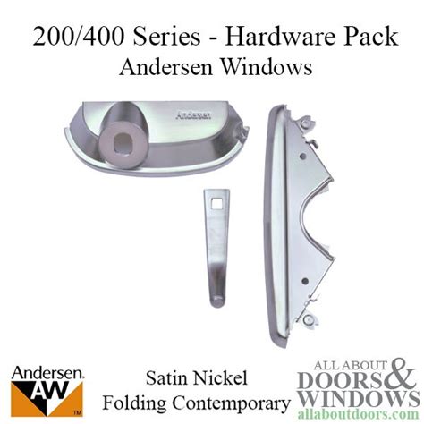 Andersen 200 and 400 series casement window operator hardware set