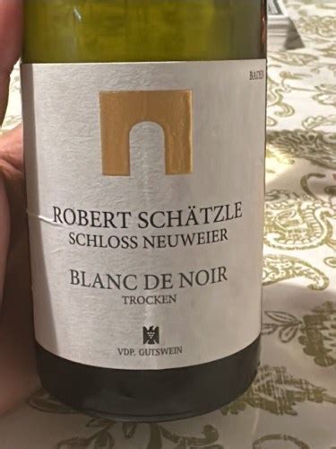 Robert Schätzle Schloss Neuweier Blanc de Noirs Trocken Vivino