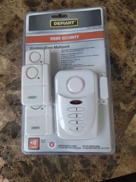 Defiant Wireless Home Security Door Window Alarm Kit Multipack For Sale Online Ebay