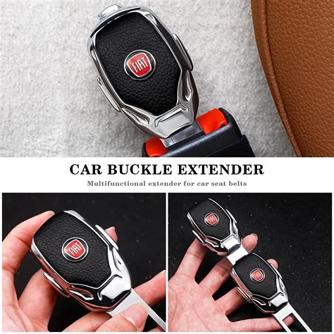 2pcs Car Seat Belt Clip Safety Buckle Alarm Canceler Stopper Plug Thick