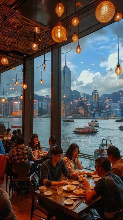 Restaurants with a View of Hong Kong City Waterfront