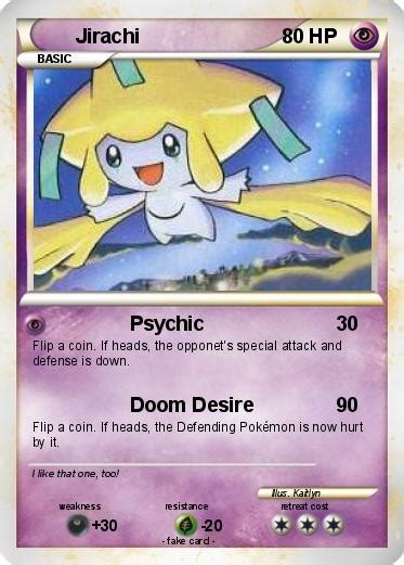 Pokémon Jirachi 780 780 Psychic My Pokemon Card