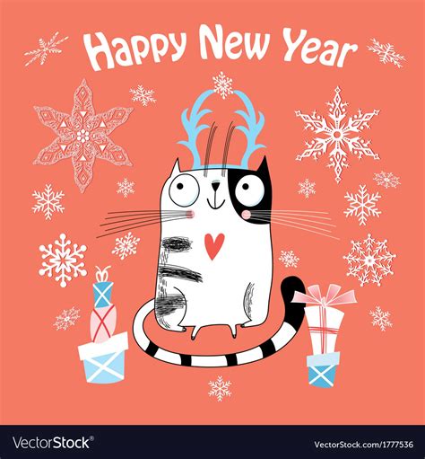 Collection 104 Pictures Happy New Year Cats Photos Excellent