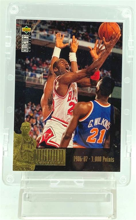 Vintage Collector S Choice Michael Jordan Insert Card Jc